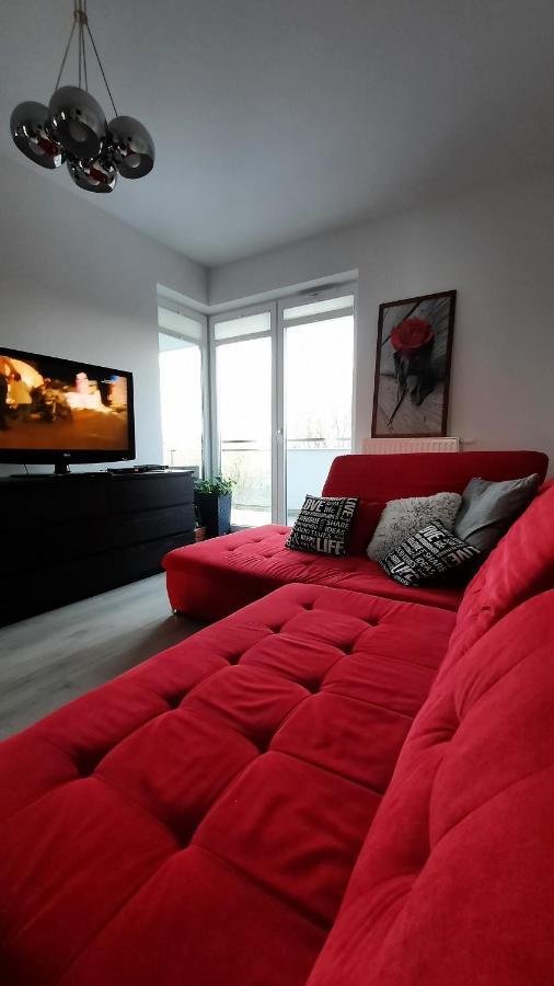 Apartament Widok Z Tarasami 奥斯特罗达 外观 照片